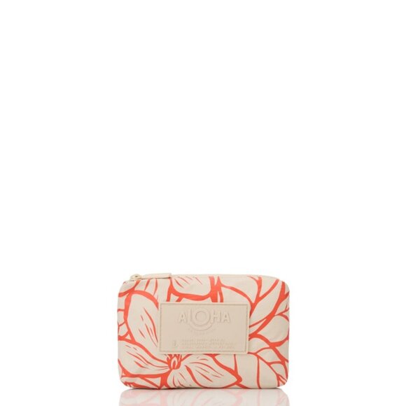 Aloha Collection Mini Pouch, Backyard, red haute on sandstone - Picture 1 of 6